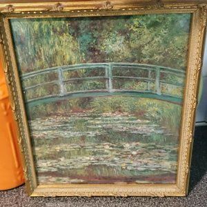 💚"Claude Monet" Authentic Art